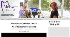 Desktop Screenshot of mcewendental.com